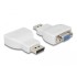 Delock Adapter DisplayPort 1.2 male  VGA female white