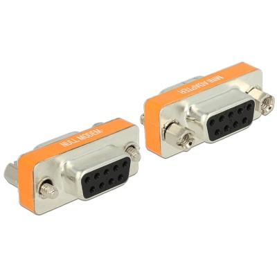 Delock D-Sub 9 pin female  female Null Modem Gender Changer