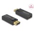 Delock Adapter DisplayPort 1.2 male  HDMI female 4K Passive black