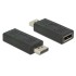Delock Adapter DisplayPort 1.2 male  DisplayPort female port saver