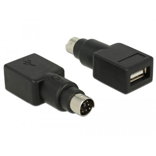 Delock Adapter PS/2 male > USB Type-A female
