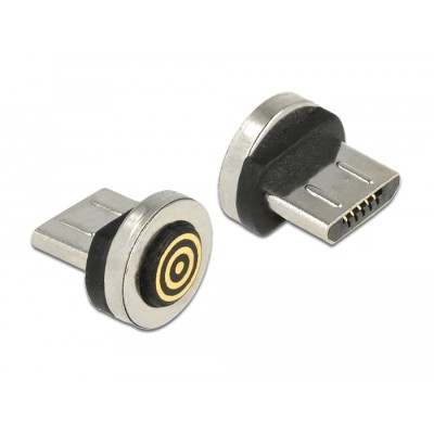 Delock Magnetic Adapter USB Type Micro-B male 2