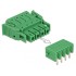 Delock Terminal block set for PCB 4 pin 3.81 mm pitch horizontal