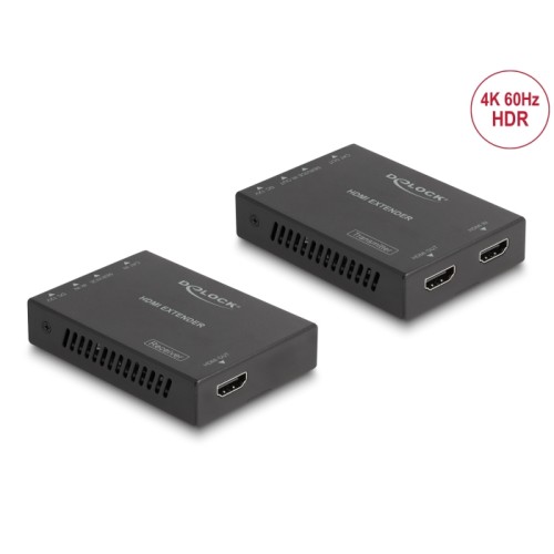 Delock HDMI Extender Set over Cat.6 cable 4K 60 Hz 50 m