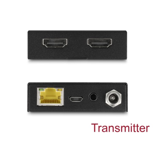 Delock HDMI Extender Set over Cat.6 cable 4K 60 Hz 50 m