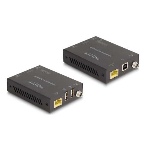 Delock HDMI KVM Extender Set over Cat.6 Cable 4K 60 Hz 70 m