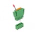 Delock Terminal block set for PCB 4 pin 3.81 mm pitch vertical