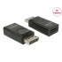 Delock Adapter DisplayPort 1.2 male to HDMI female 4K Passive black