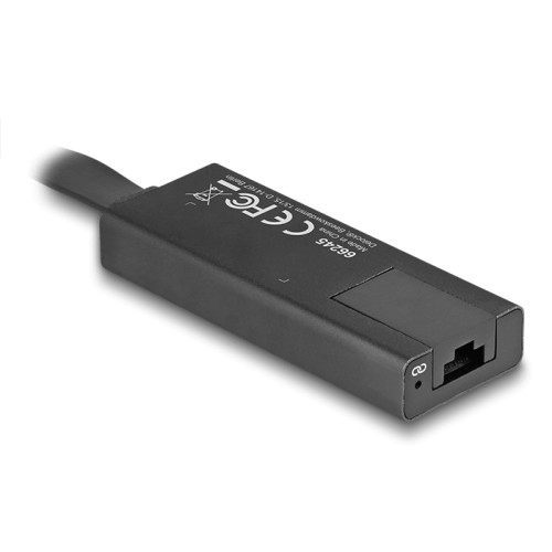Delock USB Type-A Network Adapter Gigabit LAN 1 x RJ45 slim ASIX
