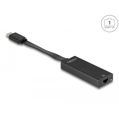 Delock USB Type-C™ Adapter to Gigabit LAN slim