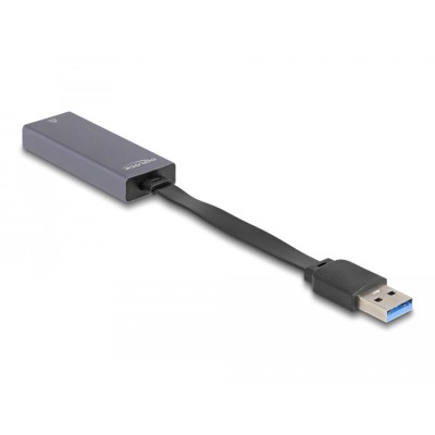 Delock USB Type-A Adapter to 2.5 Gigabit LAN slim 2