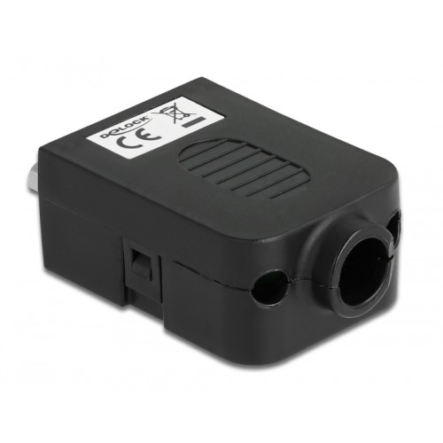 Delock D-Sub9 female to Terminal Block with Enclosure