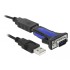 Delock Adapter USB 2.0 Type-A to 1 x Serial RS-485 DB9