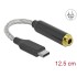 Delock Audio Adapter USB Type-C™ male to 4.4 mm 5 pin stereo jack female 12.5 cm