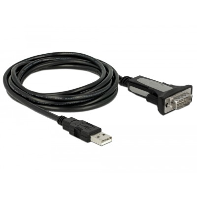 Delock Adapter USB 2.0 Type-A to 1 x serial RS-232 DB9 4 m 2