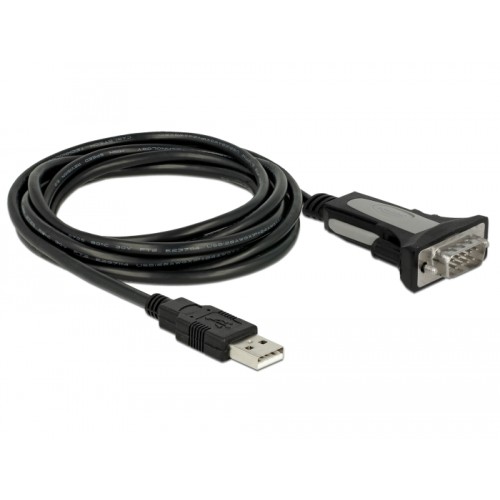 Delock Adapter USB 2.0 Type-A to 1 x serial RS-232 DB9 4 m