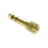 Delock Adapter 6.35 mm Stereo plug to 3.5 mm Stereo jack 3 pin metal screwable