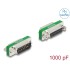 Delock RF/EMI Interference Suppression Filter D-Sub 15 pin male to female with low-pass filter capacitive