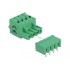 Delock Terminal block set for PCB 4 pin 5.08 mm pitch horizontal