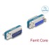 Delock RF/EMI Interference Suppression Filter D-Sub 15 pin male to female with low-pass inductive