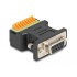 Delock D-Sub 9 female to Terminal Block Adapter with push-button