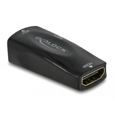 Delock Adapter HDMI-A female to VGA female 1080p with Audio 2