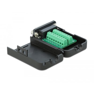 Delock D-Sub15 female to Terminal Block with Enclosure 2