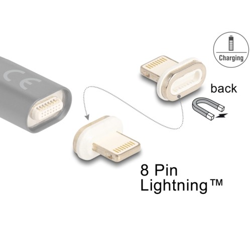 Delock Magnetic Adapter 8 pin Lightning™ male