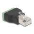 Delock RJ45 plug to Terminal Block Adapter 4 pin