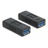 Delock USB 3.0 Adapter Type-A female to Type-A female (crossed)
