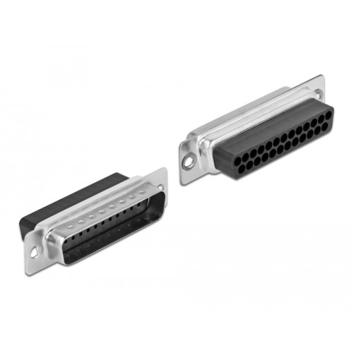 Delock Adapter D-Sub 25 pin male to RJ45 female Assembly Kit blue