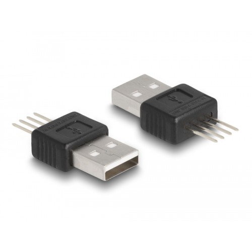 Delock Adapter USB 2.0 Type-A male with 4 pin