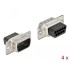 Delock D-Sub 9 pin crimp male, metal, 4 pieces