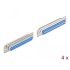 Delock D-Sub 37 pin female metal, solder version, 4 pieces
