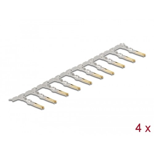 Delock Crimp contacts for D-Sub crimp female 40 pieces