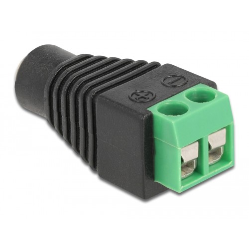 Delock Adapter DC 1.35 x 3.5 mm female  Terminal Block 2 pin