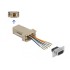 Delock Adapter D-Sub 9 pin female to RJ12 6P/6C female Assembly Kit