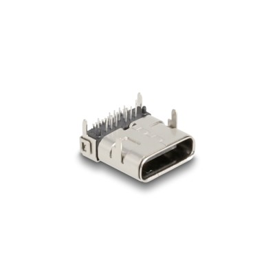 Delock USB 5 Gbps USB Type-C™ female 24 pin SMD connector for solder mounting 10 pieces 2