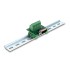 Delock D-Sub 15 pin male to Terminal Block for DIN rail