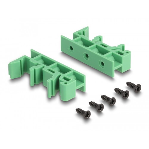 Delock D-Sub 15 pin male to Terminal Block for DIN rail