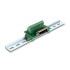 Delock D-Sub 25 pin male to Terminal Block for DIN rail