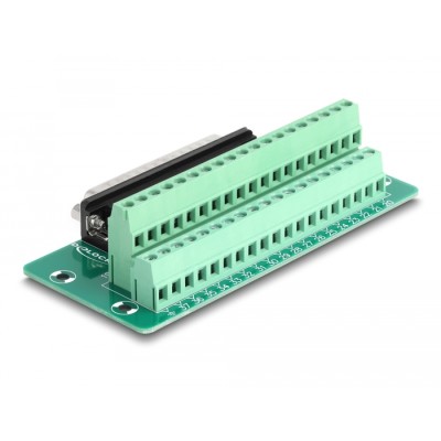 Delock D-Sub 37 pin male to Terminal Block for DIN rail 2
