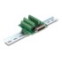 Delock D-Sub HD 44 pin male to Terminal Block for DIN rail