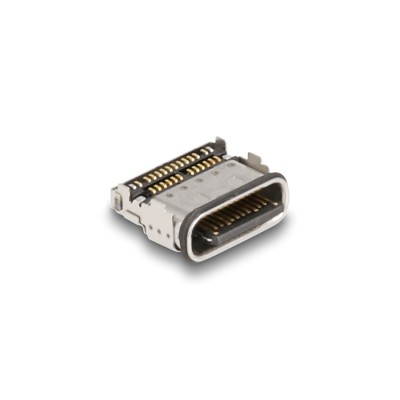 Delock USB 5 Gbps USB Type-C™ female 24 pin SMD connector for solder mounting waterproof 10 pieces 2