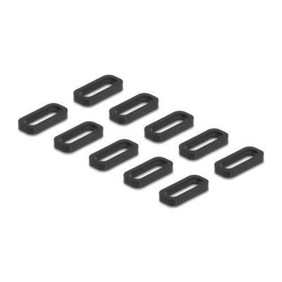 Delock USB 5 Gbps USB Type-C™ female 6 pin SMD connector with two metal tabs for solder mounting waterproof 10 pieces 2