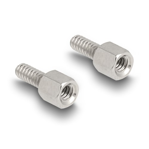 Delock Housing for D-Sub 9 pin male / female plastic housing for flat cable