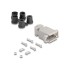 Delock Housing for D-Sub 9 pin male / female with rubber seals