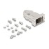 Delock Housing for D-Sub 9 pin male / female with strain relief