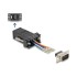 Delock D-Sub 9 pin male to RJ12 female Assembly Kit black