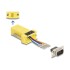Delock D-Sub 9 pin male to RJ12 female Assembly Kit yellow